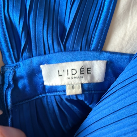 L’IDEE Gala Gown in Cobalt Blue - Picture 6 of 6